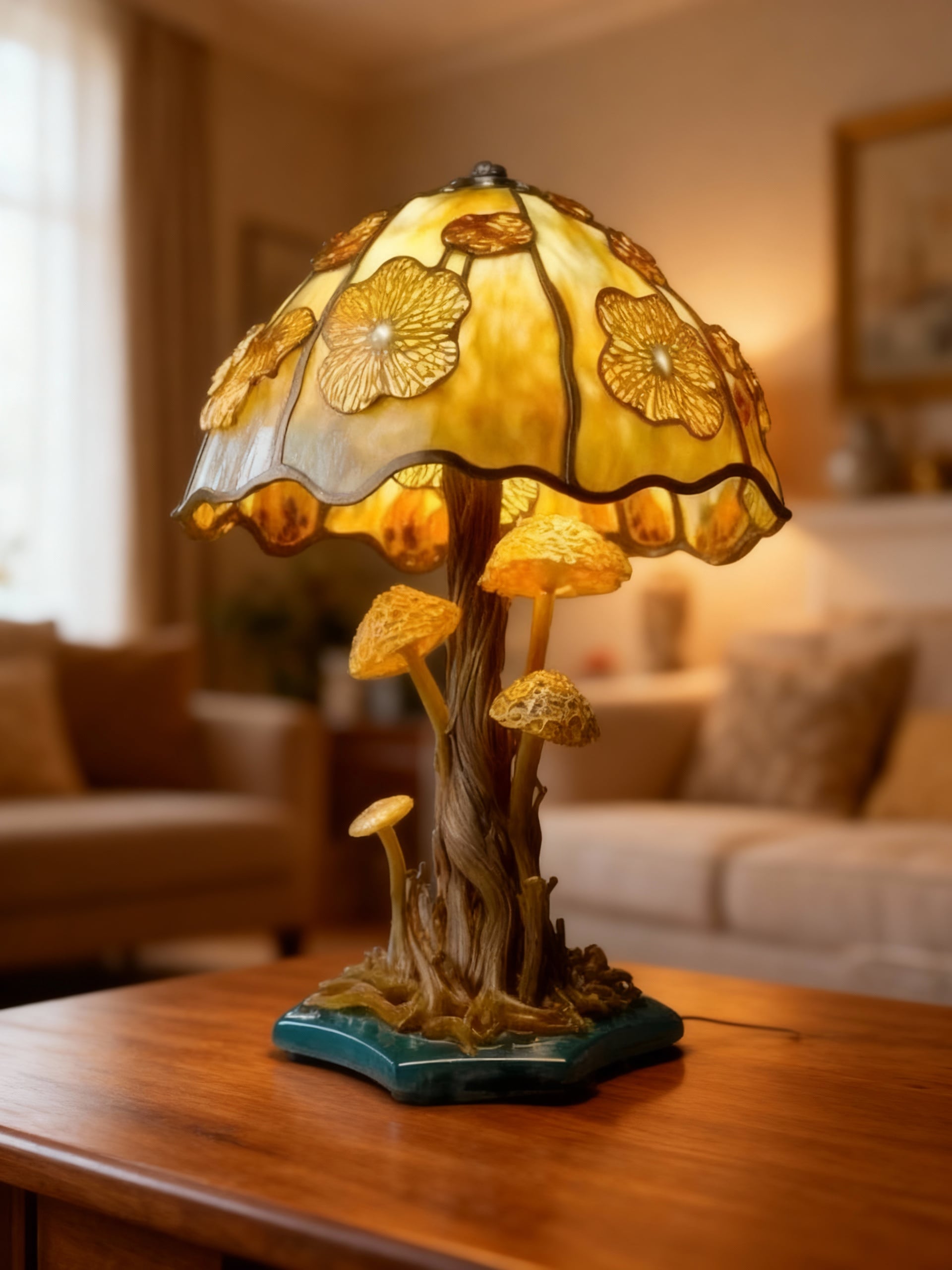 SHROOMGLOW | Ručně vyráběná noční lampa ve tvaru houby