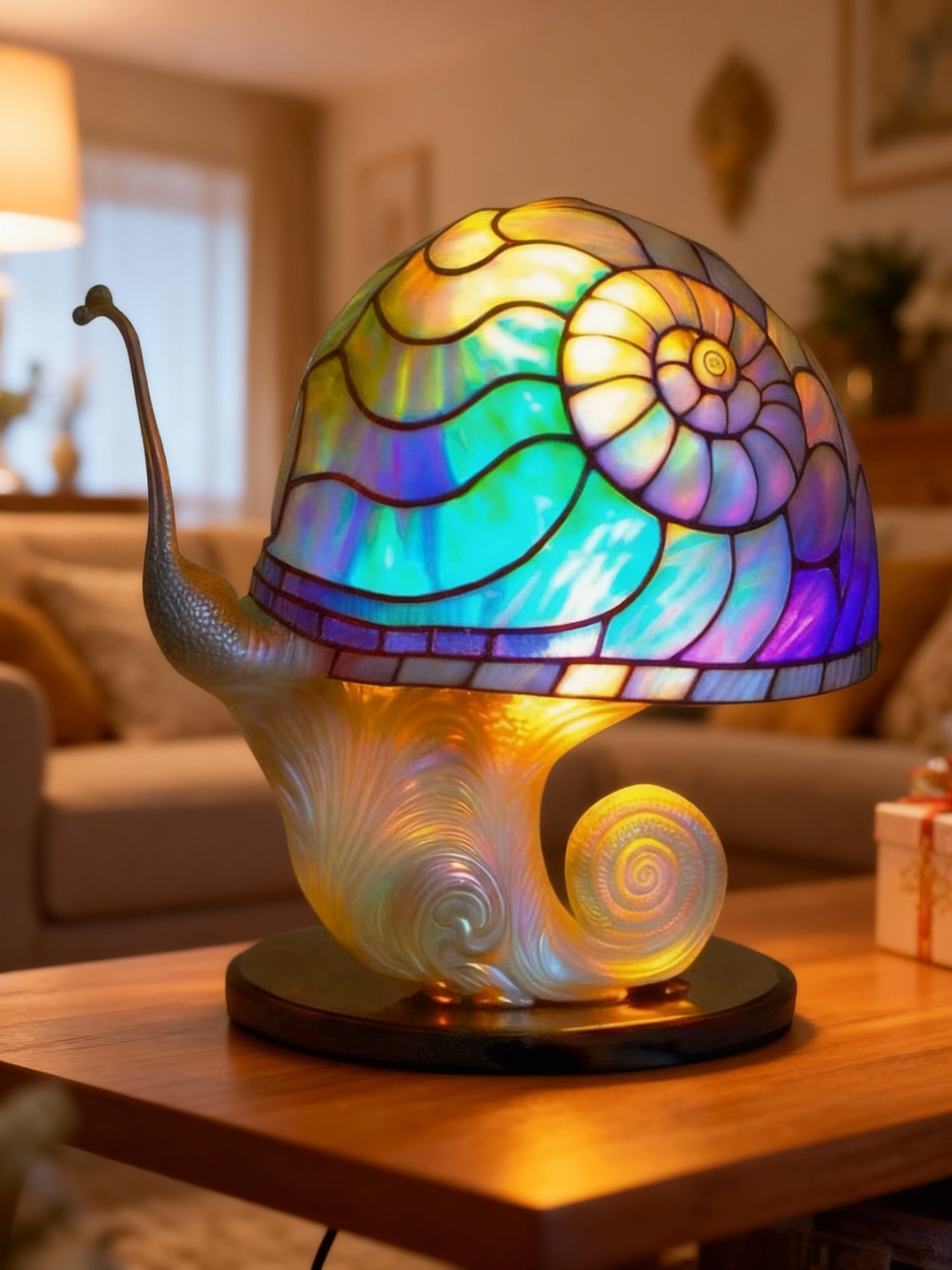 SNAILGLOW | Stolní lampa ve tvaru šneka